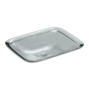 Inia 20-3/4" rectangular drop-in bathroom sink, no overflow - K-2773-B11