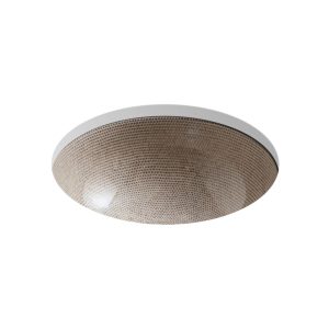 Camber 16-1/4" round undermount bathroom sink, no overflow - K-2349-HV