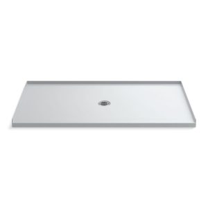 Ballast 66" x 36" alcove shower base, center drain - K-1938-0