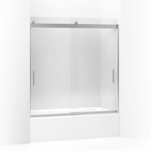 Levity 62" H sliding bath door with 1/4"-thick glass - K-706000-L-SH
