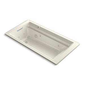 Archer 72" x 36" drop-in Heated BubbleMassage air bath and whirlpool - K-1124-XHGH-96