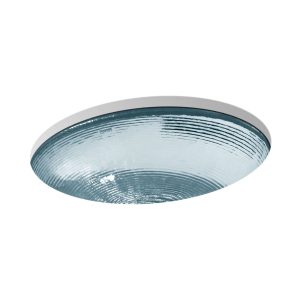 Whist 19" oval undermount bathroom sink, no overflow - K-2741-TG1