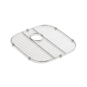 Undertone Stainless steel sink rack, 17-9/16" x 17-3/4" for K-3356 Undertone and K-3356-HCF Undertone Preserve sinks - K-6389-ST