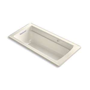 Archer 66" x 32" drop-in Heated BubbleMassage air bath - K-1949-GH-96