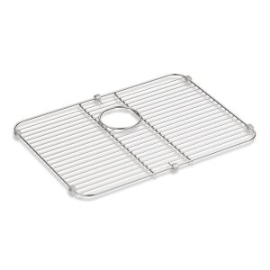 Undertone Preserve Stainless steel sink rack, 21-1/8" x 15-3/4" for K-3325-NA, K-3332-NA Undertone and K-3325-HCF Undertone Preserve sinks - K-6391-ST