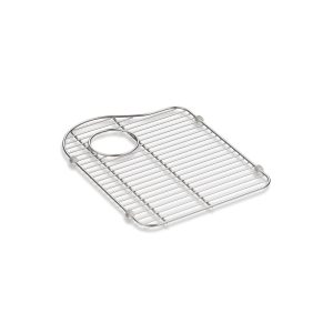Hartland Stainless steel sink rack, 13-1/8" x 16-7/8", for left-hand bowl - K-5133-ST