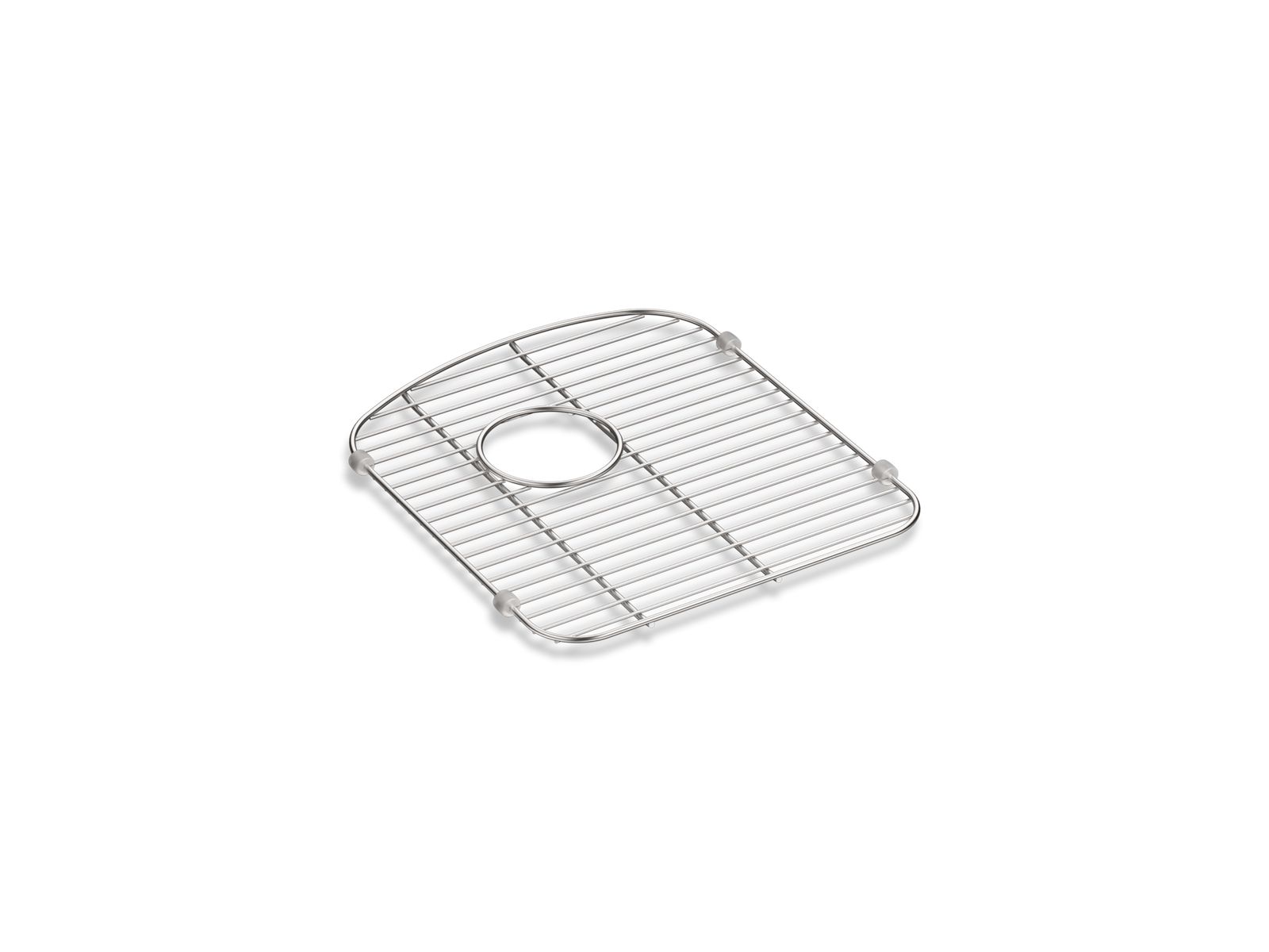 Langlade Stainless steel sink rack, 13-1/2" x 15-1/4", for right-hand bowl - K-5180-ST