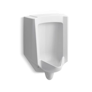 Bardon High-Efficiency Urinal (HEU), washout, wall-hung, 0.125 gpf to 1.0 gpf, rear spud, antimicrobial - K-4991-ERSS-0