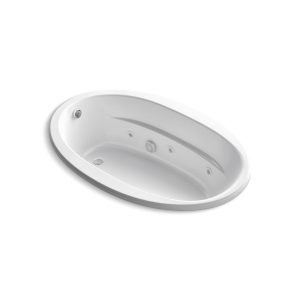 Sunward 66" x 42" drop-in heated whirlpool bath - K-6347-H-0
