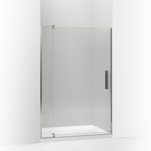 Revel 70" H pivot shower door with 5/16"-thick glass - K-707551-L-SHP