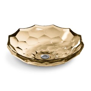 Briolette 17-1/2" round vessel bathroom sink, no overflow - K-2373-TG7