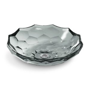 Briolette 17-1/2" round vessel bathroom sink, no overflow - K-2373-TG8