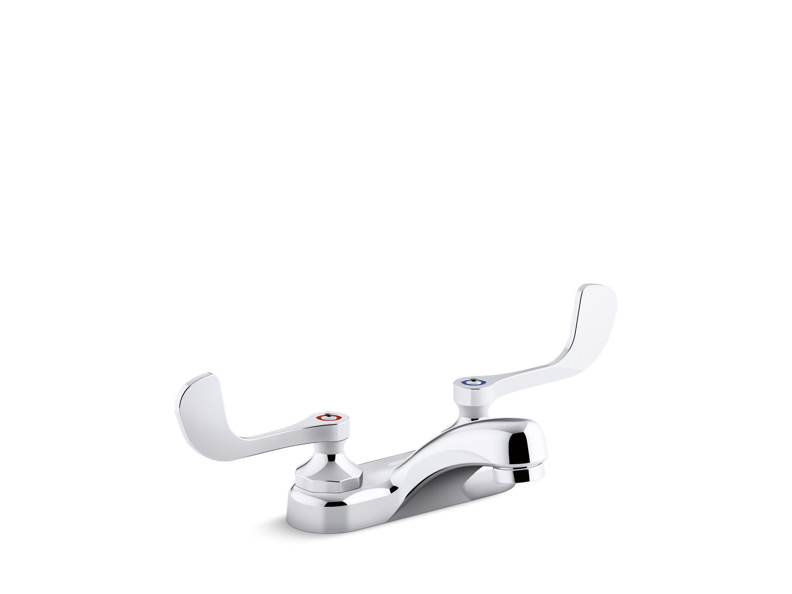 Triton Bowe 0.5 gpm centerset bathroom sink faucet with aerated flow and wristblade handles, drain not included - K-400T20-5ANA-CP
