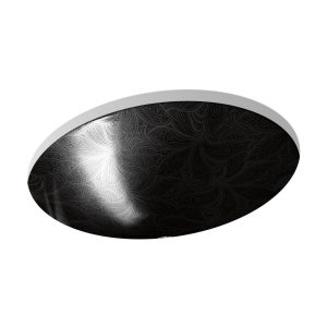 Sartorial Paisley Caxton 19-1/4" oval undermount bathroom sink - K-14218-FP2-7