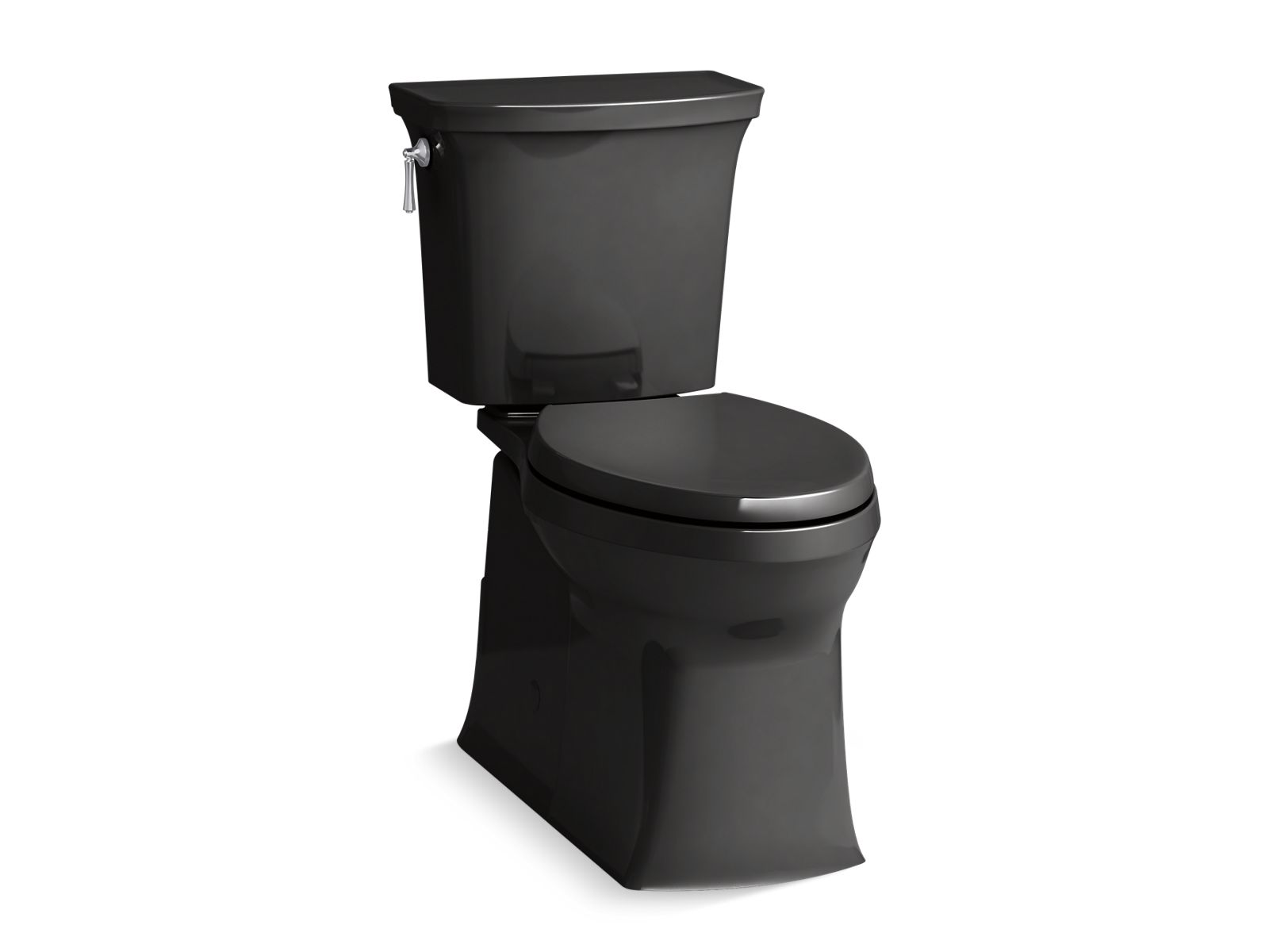 Corbelle Two-piece elongated toilet with skirted trapway, 1.28 gpf - K-3814-7