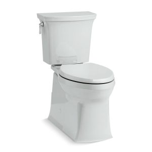 Corbelle Two-piece elongated toilet with skirted trapway, 1.28 gpf - K-3814-95
