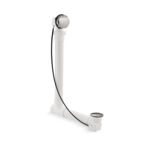Clearflo Cable bath drain with PVC tubing - K-7213-TT