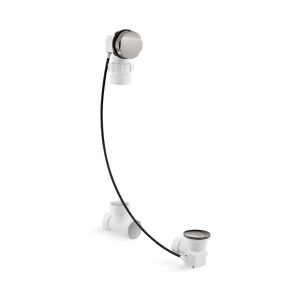 Clearflo Cable bath drain, less PVC tubing - K-7214-TT