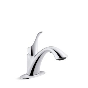Simplice Pull-out laundry sink faucet with two-function sprayhead - K-22035-CP