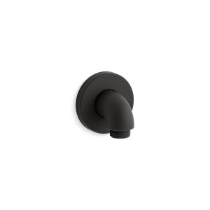 Purist Stillness Wall-mount supply elbow with check valve - K-22172-BL