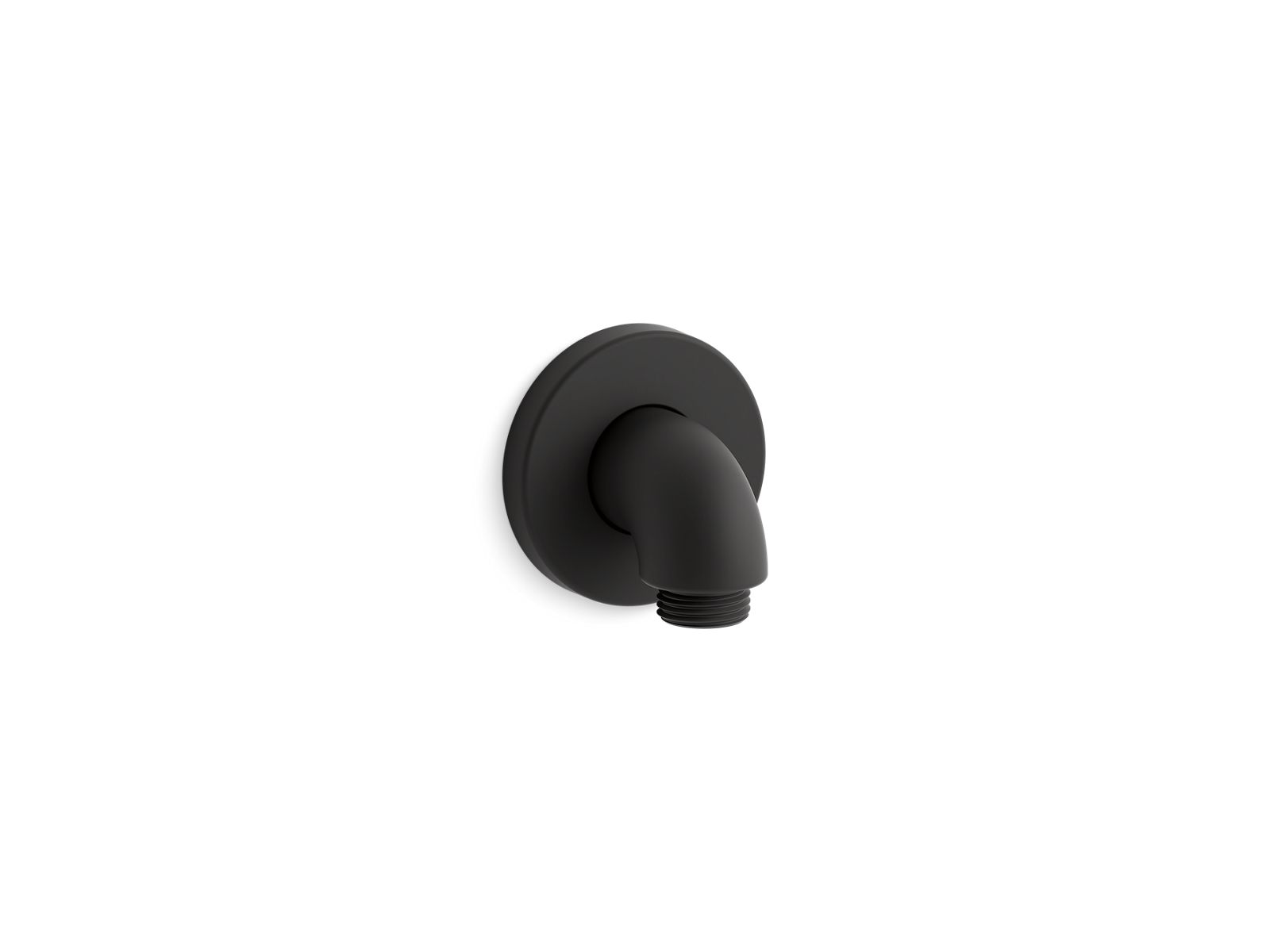 Purist Stillness Wall-mount supply elbow with check valve - K-22172-BL