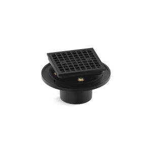 Clearflo Square brass tile-in shower drain - K-22673-BL