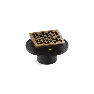 Clearflo Square brass tile-in shower drain - K-22673-2MB
