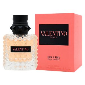 Donna Born in Roma Coral Fantasy by Valentino