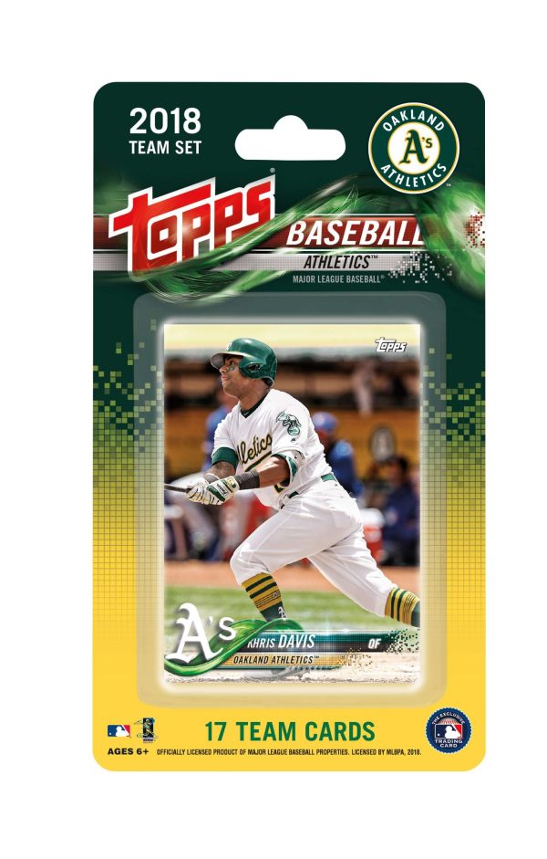 2018 Topps Oakland Athletics Mini Team Set- fgc002894