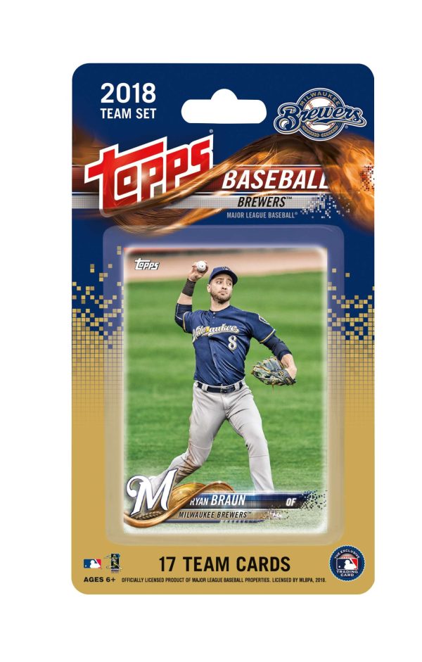 2018 Topps Milwaukee Brewers Mini Team Set- fgc002890