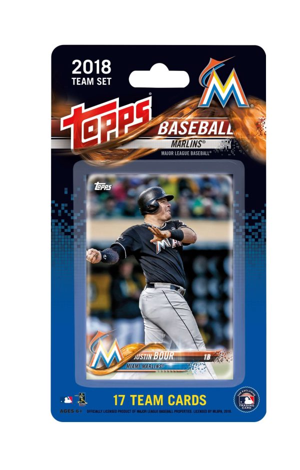 2018 Topps Florida Marlins Mini Team Set- fgc002886