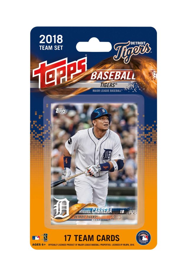 2018 Topps Detroit Tigers Mini Team Set- fgc002885