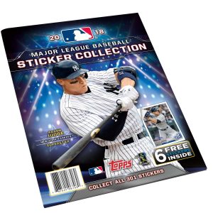 2018 MLB Sticker Collection: Sticker Album- fgc002767