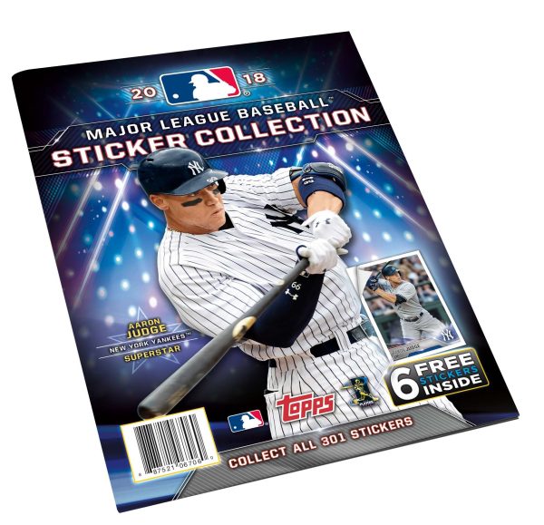 2018 MLB Sticker Collection: Sticker Album- fgc002767