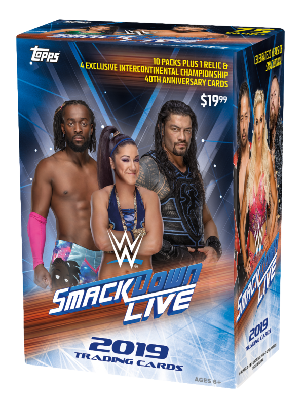 2019 WWE SmackDown Value Box- fgc003548