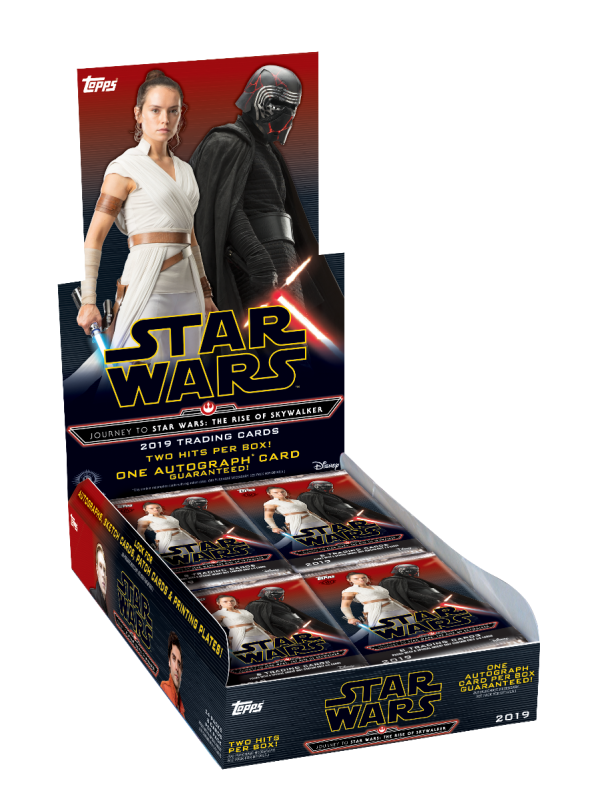 2019 Star Wars Journey to Episode 9 Hobby Box- fgc003556