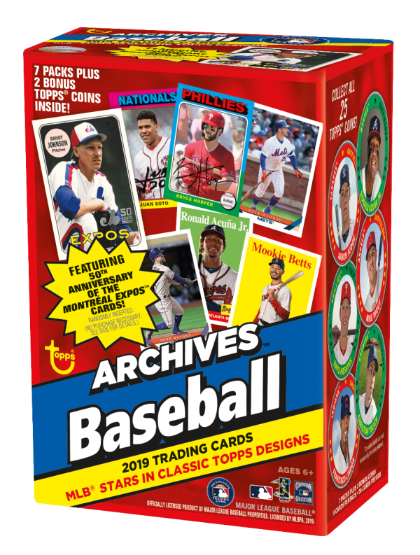 2019 Archives Baseball Value Box- fgc003471