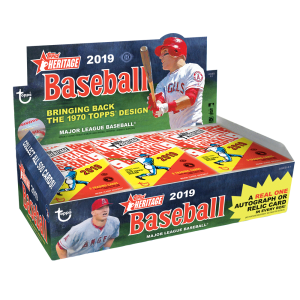 2019 Heritage Baseball Hobby Box- fgc003274