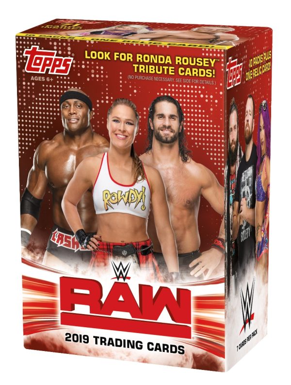 2019 Topps WWE Raw Value Box- fgc003399