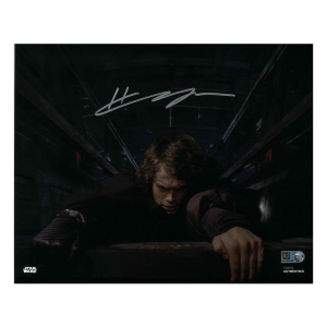 Hayden Christensen As Anakin Skywalker 8x10 Autographed In Silver Ink Photo- w10144010576k0n