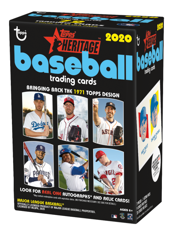 2020 Topps Heritage Baseball - Value Box- fgc003652