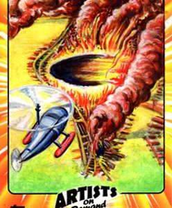 Neil Camera Topps Target Moon Custom 1/1 Artist Color Sketch Card- aodtmncc1-1013
