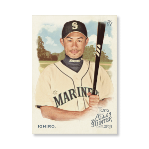 Ichiro 2019 Topps Allen & Ginter Oversized Base Cards Poster # to 99- artbble-pos-19agbb-1059-s