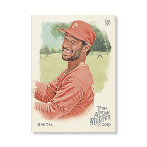 Ozzie Smith 2019 Topps Allen & Ginter Oversized Base Cards Poster # to 99- artbble-pos-19agbb-1064-s