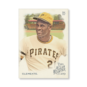 Roberto Clemente 2019 Topps Allen & Ginter Oversized Base Cards Poster # to 99- artbble-pos-19agbb-1083-s