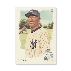 Mariano Rivera 2019 Topps Allen & Ginter Oversized Base Cards Poster # to 99- artbble-pos-19agbb-1135-s