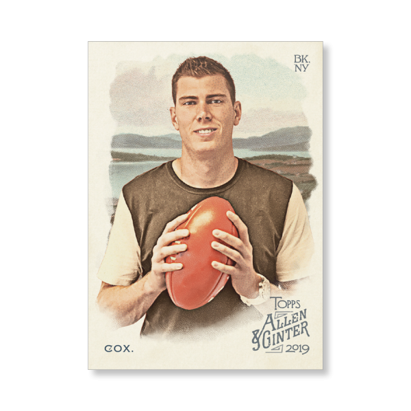 Mason Cox 2019 Topps Allen & Ginter Oversized Base Cards Poster # to 99- artbble-pos-19agbb-1161-s