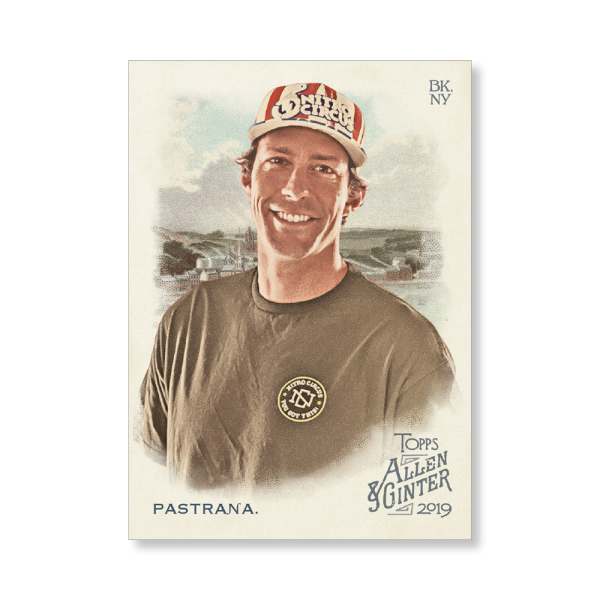 Travis Pastrana 2019 Topps Allen & Ginter Oversized Base Cards Poster # to 99- artbble-pos-19agbb-1183-s