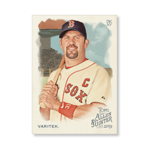 Jason Varitek 2019 Topps Allen & Ginter Oversized Base Cards Poster # to 99- artbble-pos-19agbb-1186-s