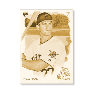 Kevin Newman 2019 Topps Allen & Ginter Oversized Base Cards Poster Gold Ed. # to 1- artbble-pos-19agbb-1193-gold-s